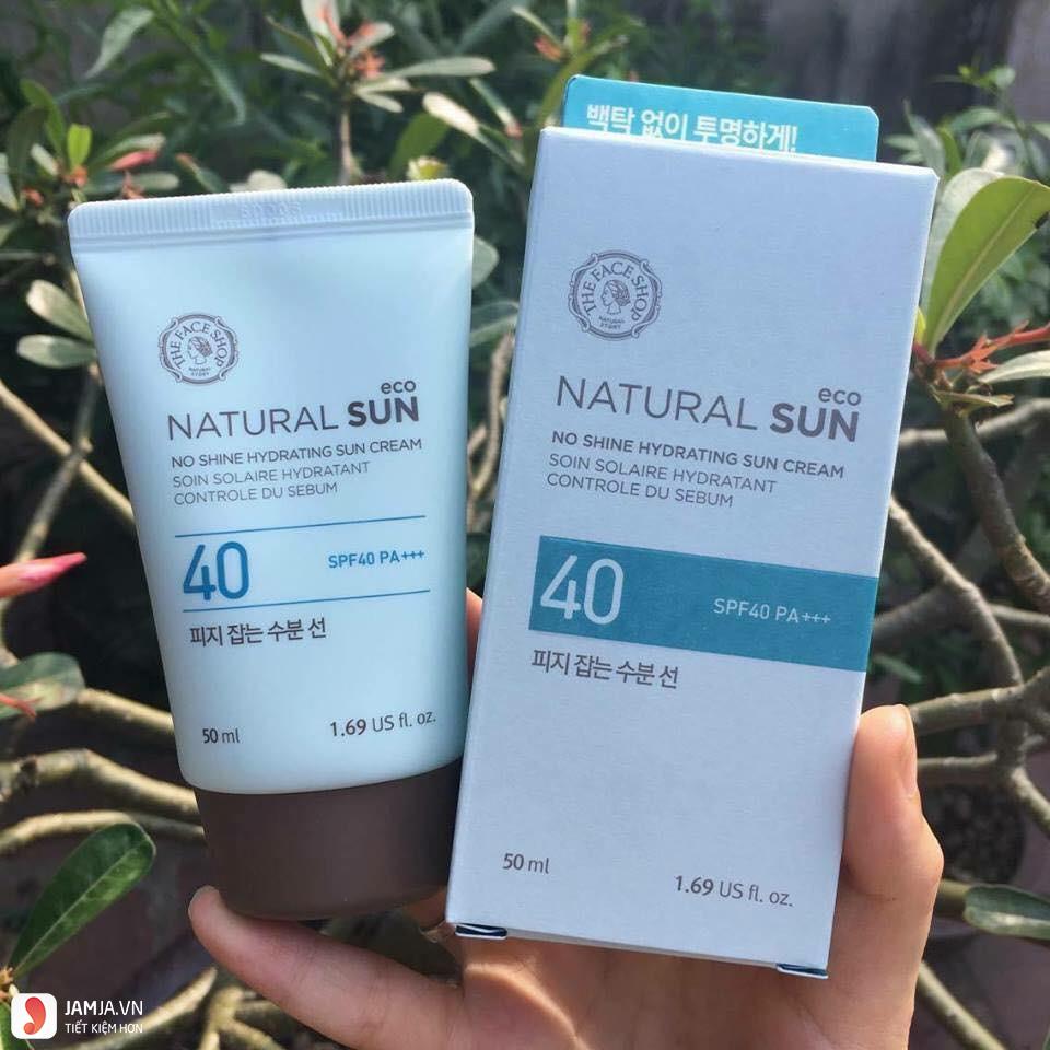 Kem chống nắng Natural Sun Eco No Shine Hydrating Sun Cream 3