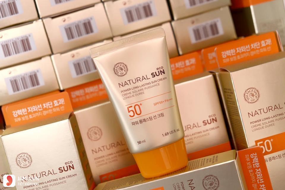 Kem chống nắng Natural Sun Eco Power Long- Lasting Sun Cream 4