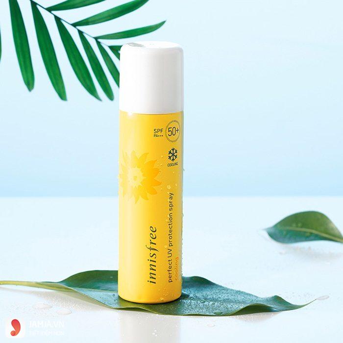 Kem chống nắng Innisfree Perfect UV Protection Spray Cooling 1