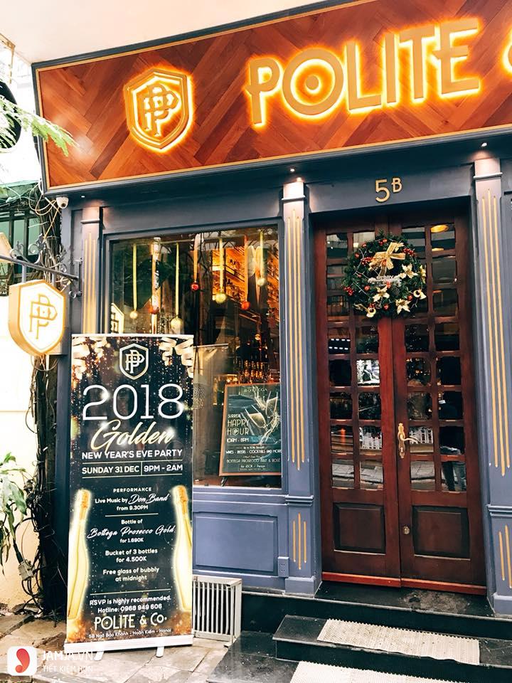 quán bar Polite & Co 1