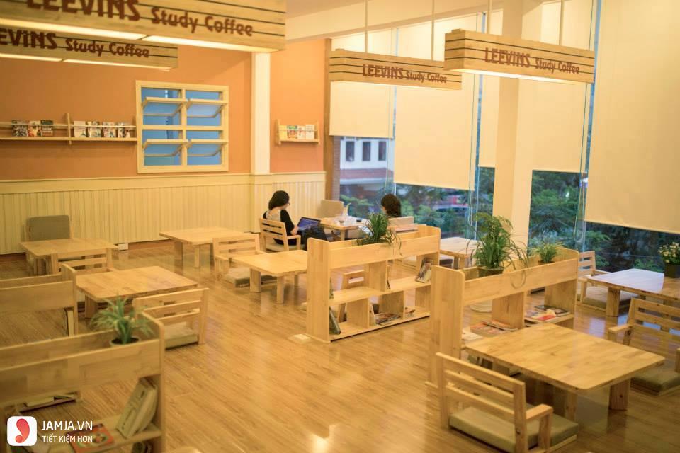 quán cafe yên tĩnh ở đà nẵng Leevins Study Coffee 2