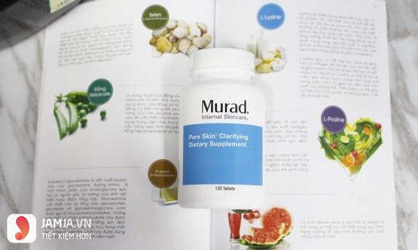 Viên uống trị mụn Murad Pure Skin Clarifying Dietary Supplement 6