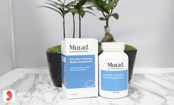 Viên uống trị mụn Murad Pure Skin Clarifying Dietary Supplement 7