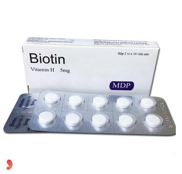 Cách sử dụng Biotin 5mg hợp lý