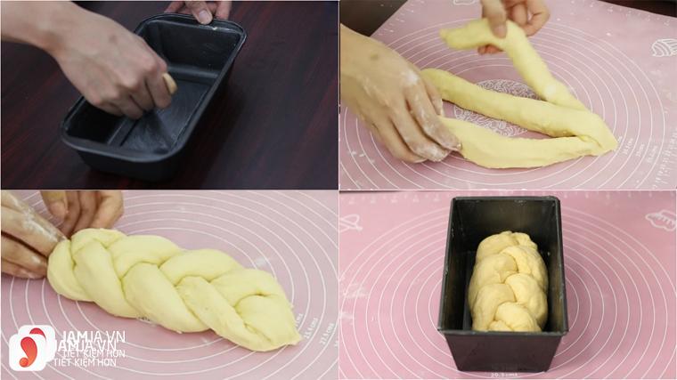 cách làm bánh mỳ hoa cúc 4