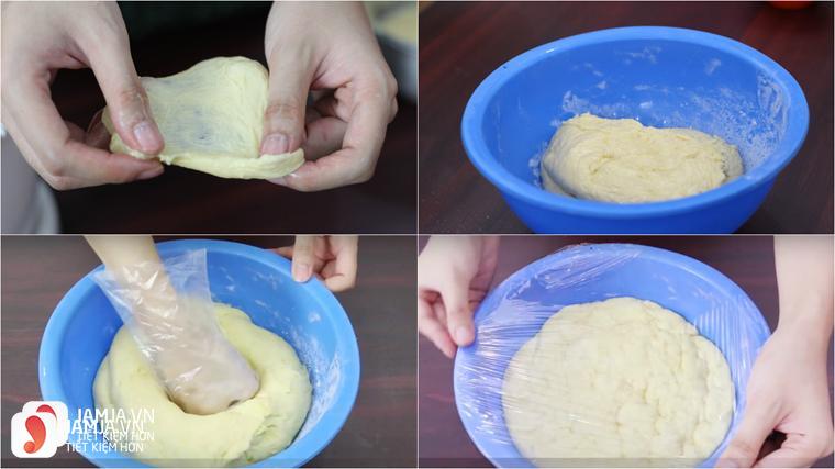 cách làm bánh mỳ hoa cúc 8
