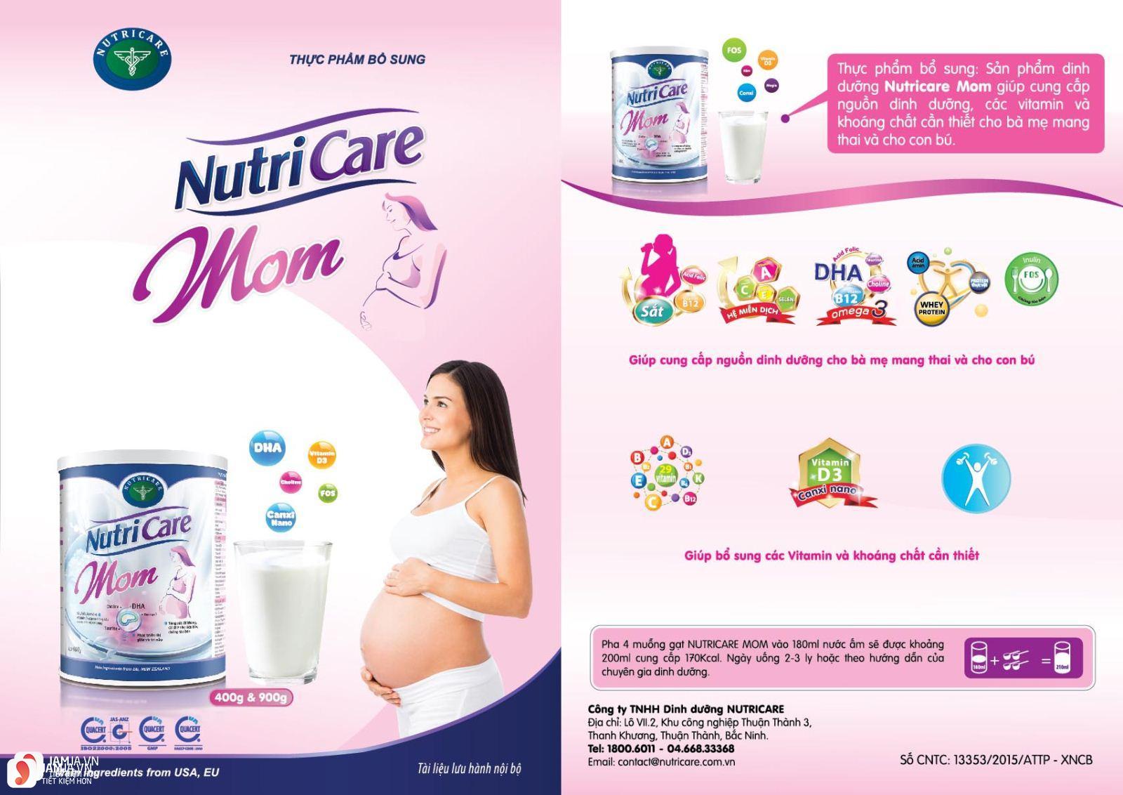 Đôi nét về thương hiệu sữa Nutricare 3