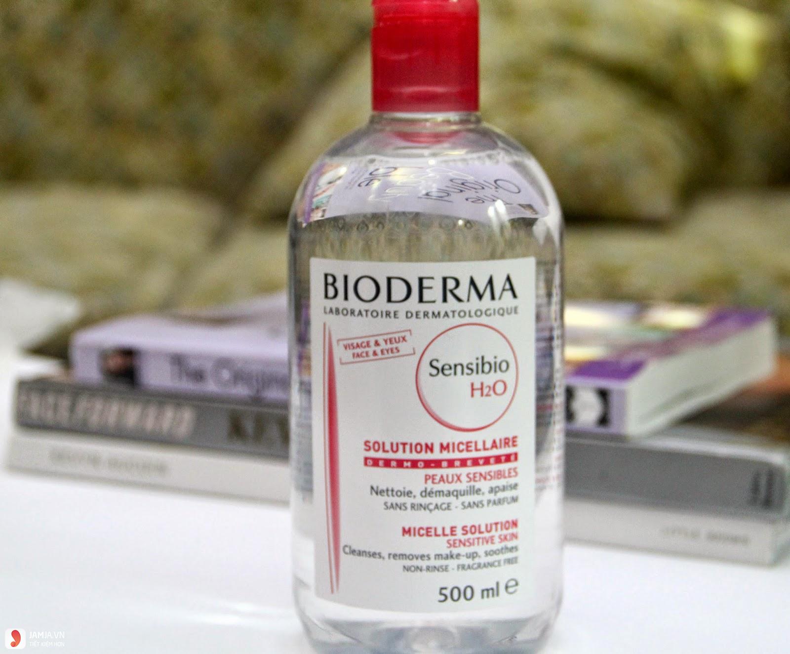 Nước tẩy trang cho da nhạy cảm Bioderma Sensibio H2O 1