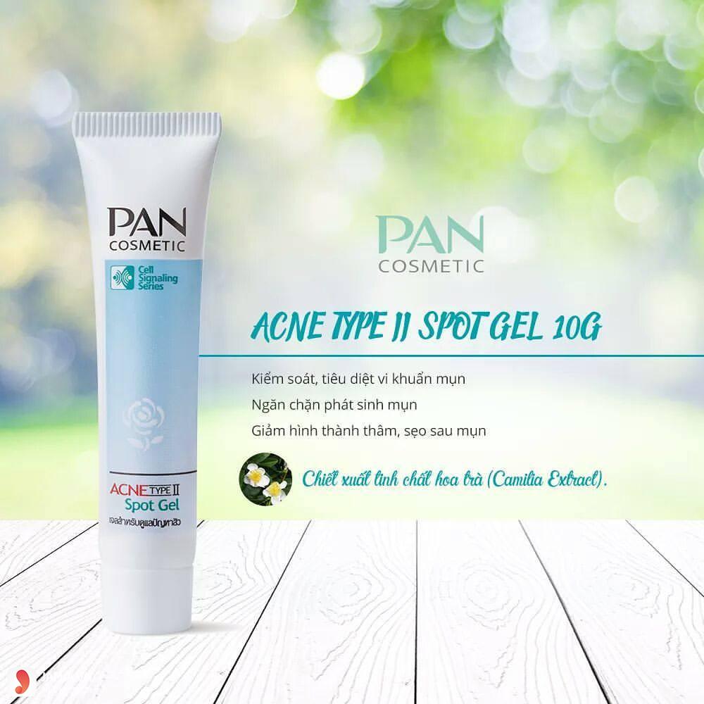 Pan Acne Type II Spot Gel trị mụn