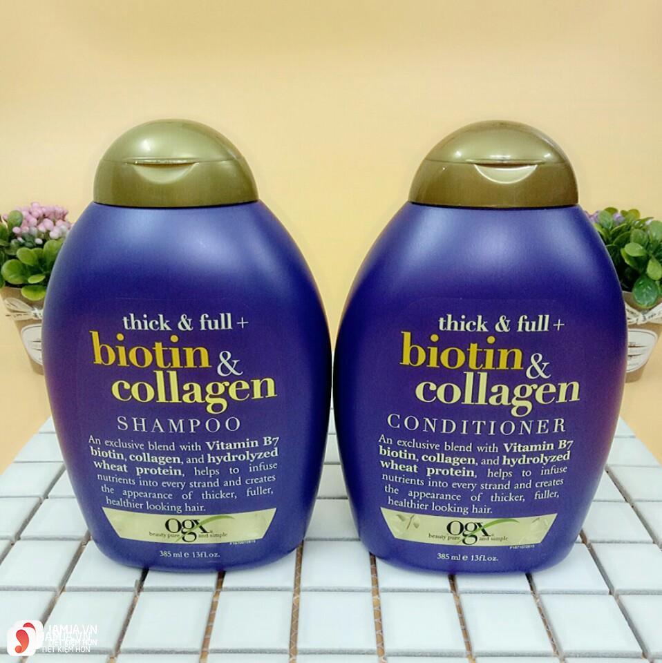 Review dầu xả Biotin Collagen