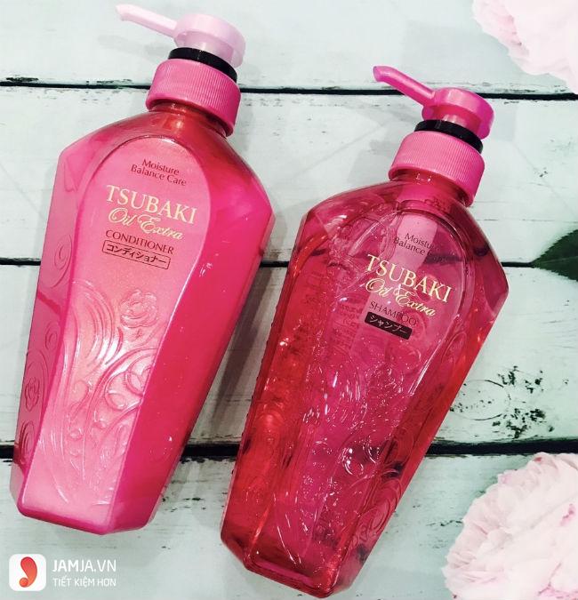 Shiseido Tsubaki Oil Extra - Tsubaki màu hồng 