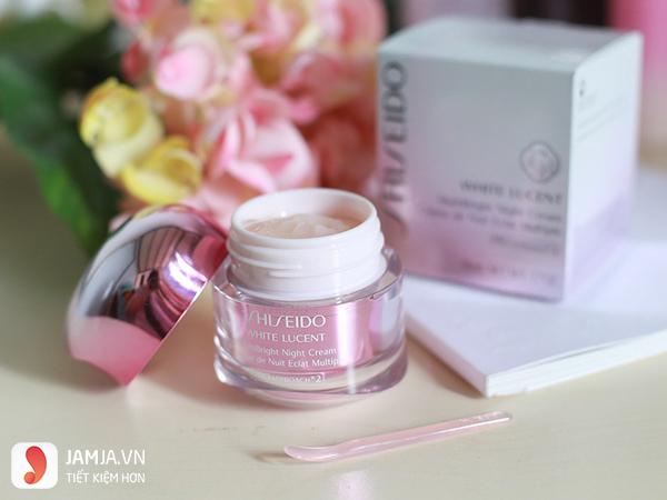 Kem dưỡng trắng da Shiseido White Lucent Multi Bright Night Cream