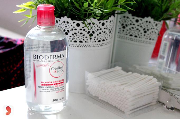 Tẩy Trang Bioderma Crealine H20 dành cho da dầu và da hỗn hợp