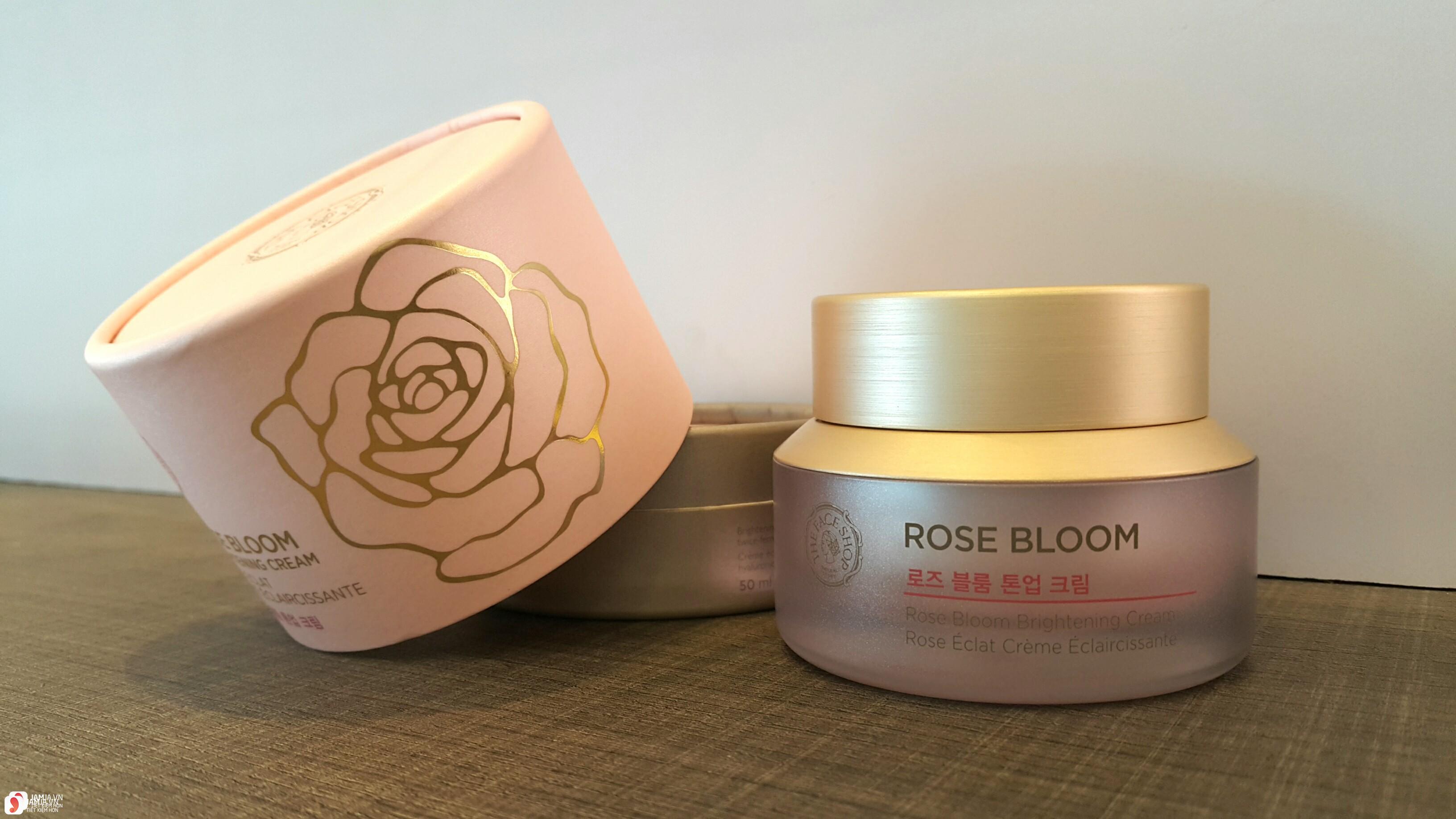  Kem dưỡng trắng Rose Bloom Brightening Cream