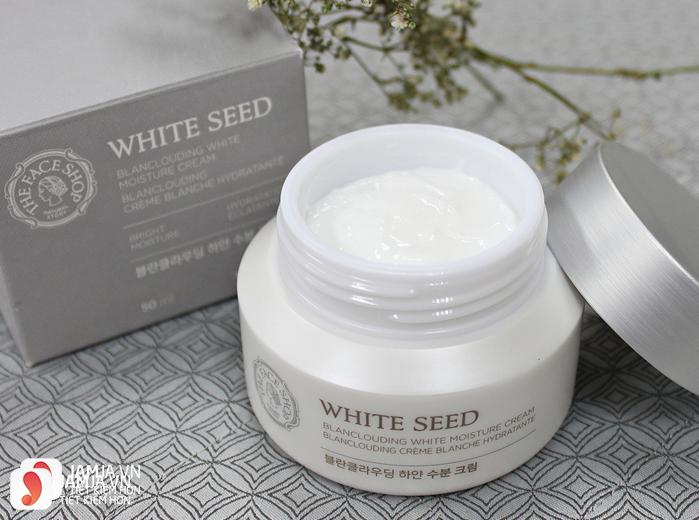 Kem dưỡng trắng da White Seed Blanclouding Moisture Cream