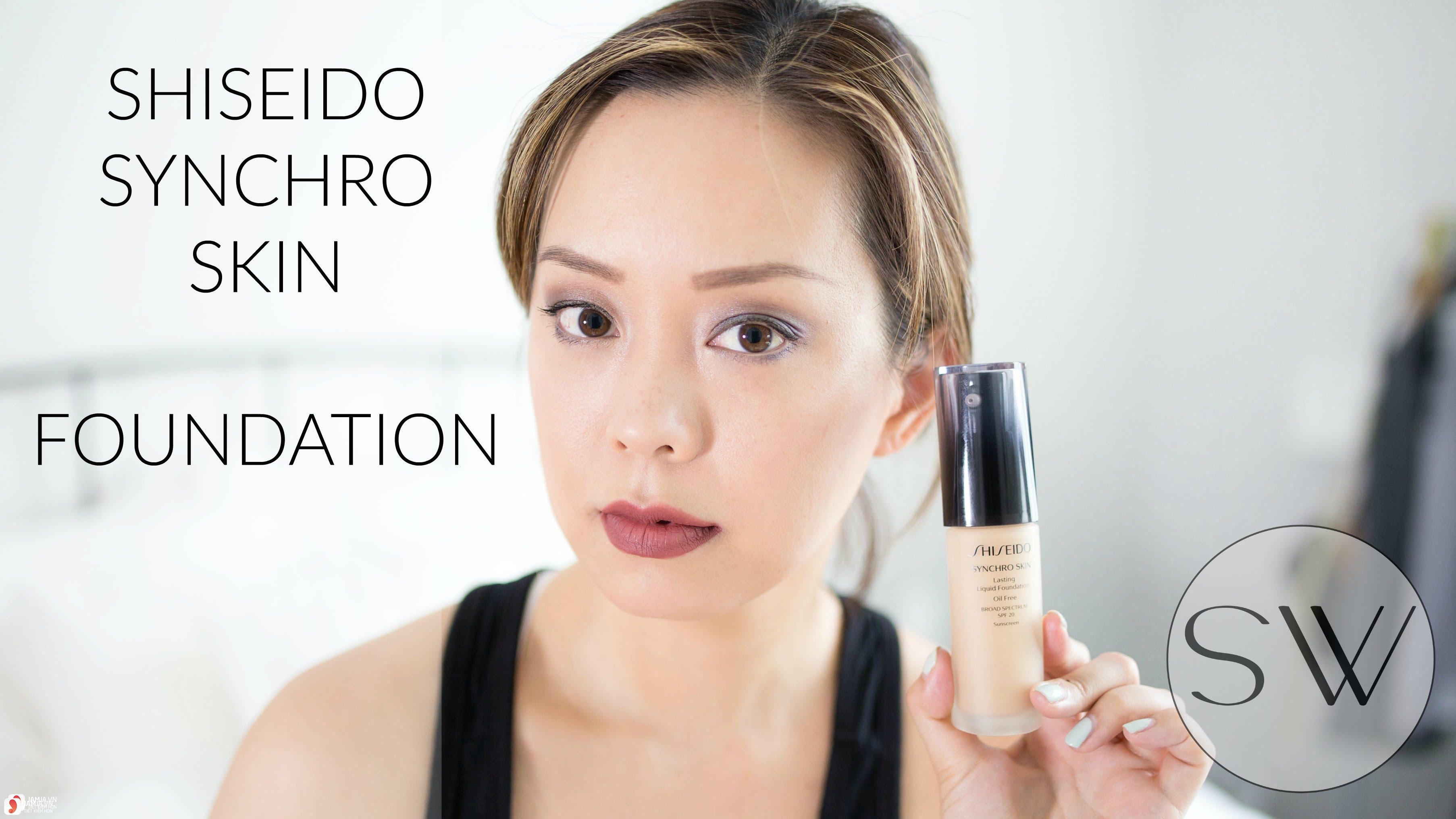 Shiseido Synchro skin lasting liquid foundation 