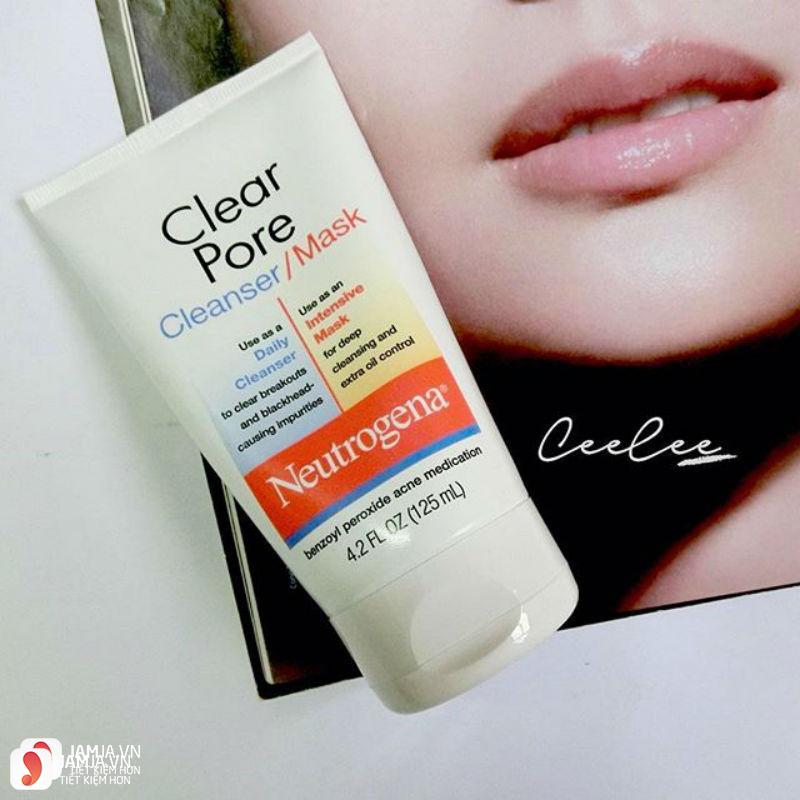 Neutrogena Clear Pore Cleanser Mask 3