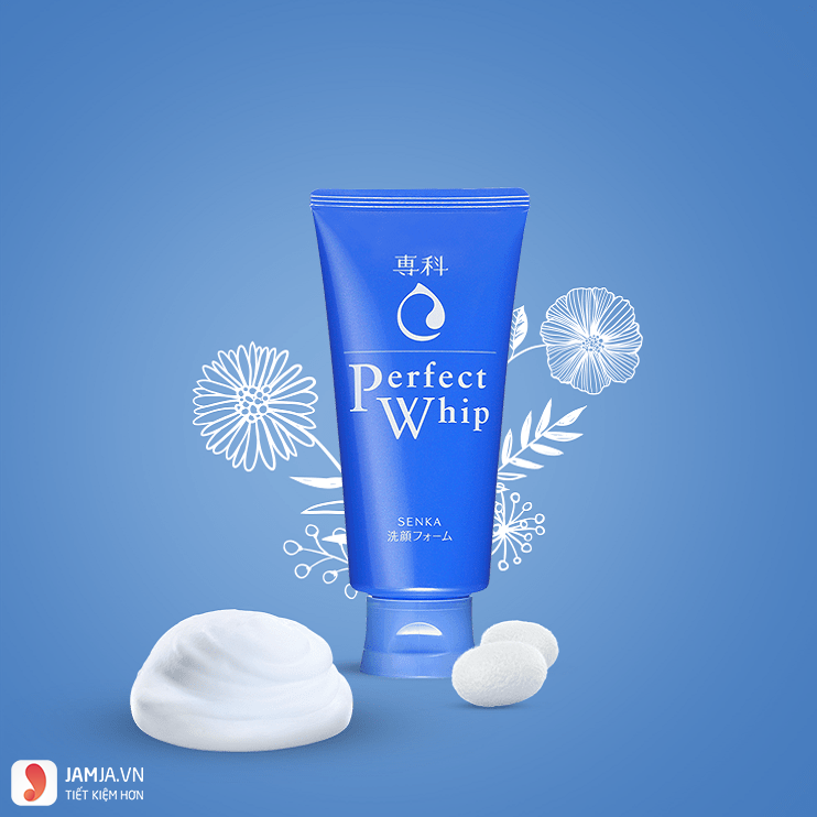 Sữa rửa mặt tạo bọt Shiseido Perfect Whip review