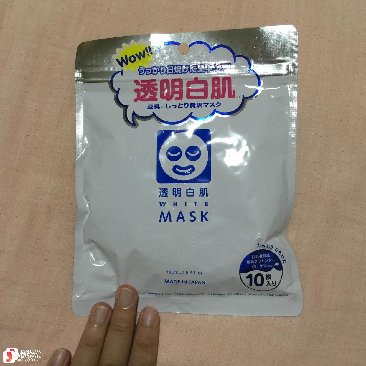 Toumei Shirohada White Mask 1