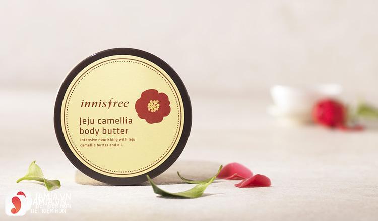 Bơ dưỡng ẩm Innisfree Jeju Camellia Body Butter 1