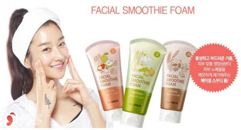 Sữa rửa mặt Facial Smoothie Foam Vegetable 1