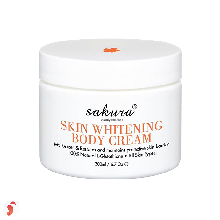 Sakura Skin Whitening Body Cream