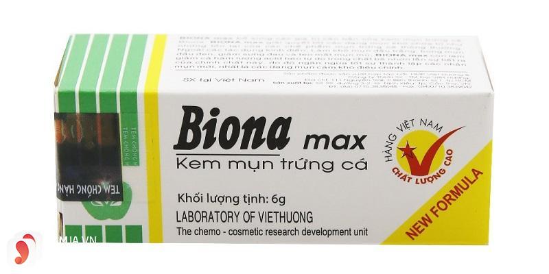 Kem trị mụn Biona max 1