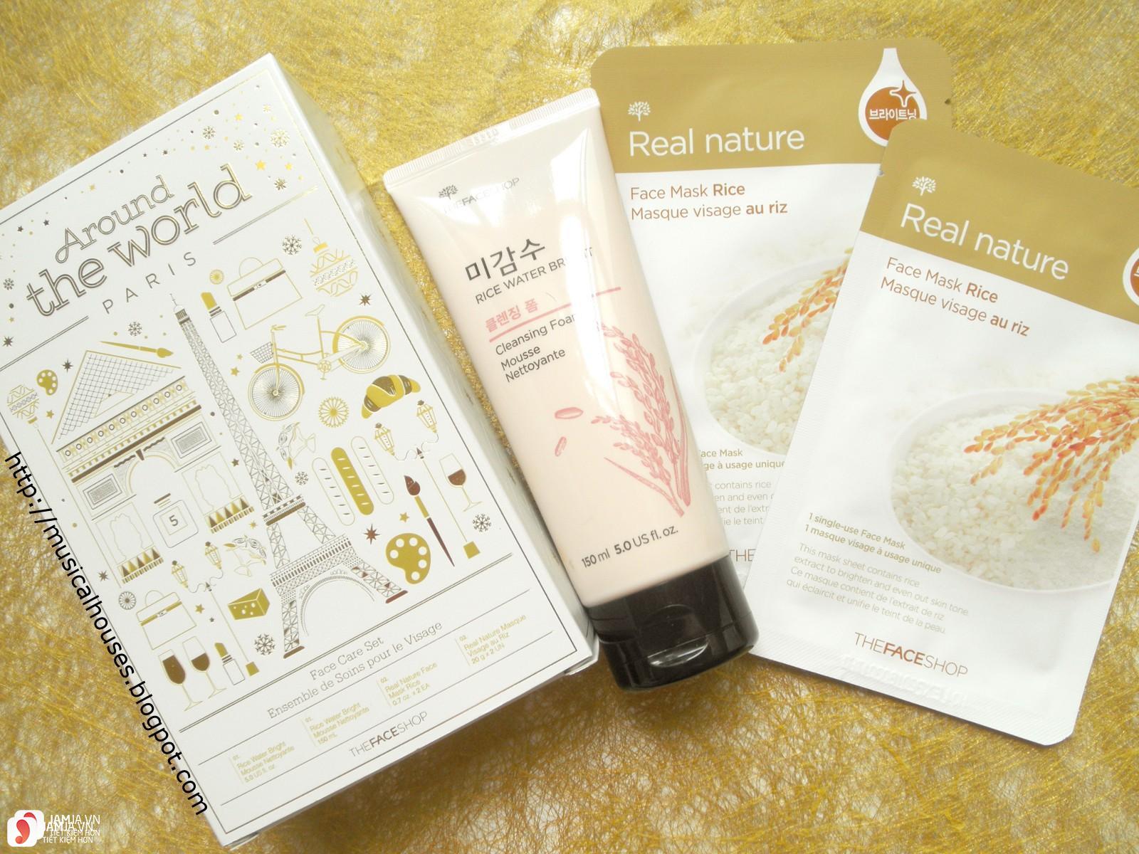Review mặt nạ The Face Shop Real Nature Rice Riz Mask Sheet 1