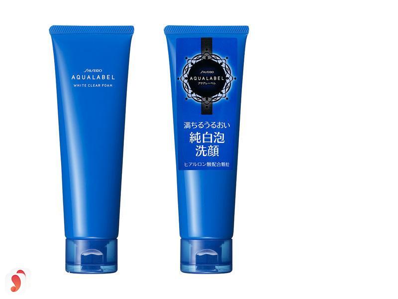 Sữa rửa mặt Shiseido Aqualabel màu xanh 1