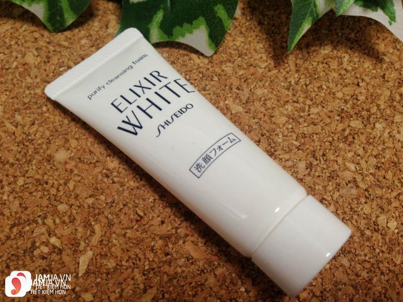 Sữa rửa mặt Shiseido Elixir White Purify Cleansing Foam 1