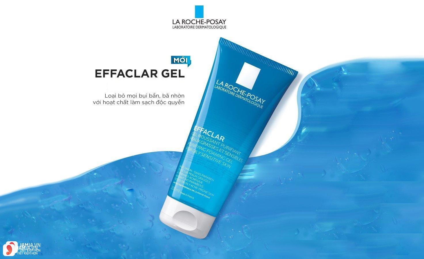 Sửa rửa mặt trị mụn La Roche Posay Effaclar Purifying Foaming Gel Cleanser 3