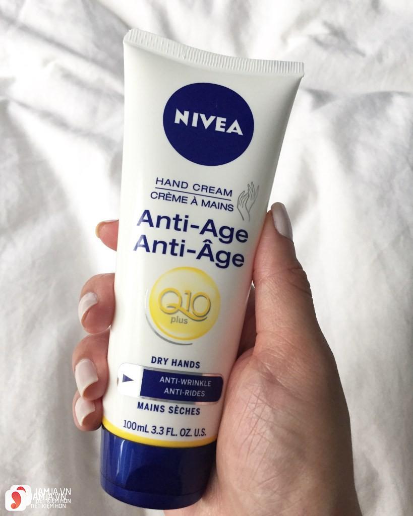 Kem dưỡng da tay Nivea Hand Q10 Plus Age-Defying Hand Cream