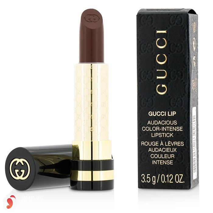 Review bảng màu son Gucci Audacious Color Intense Lipstick 8