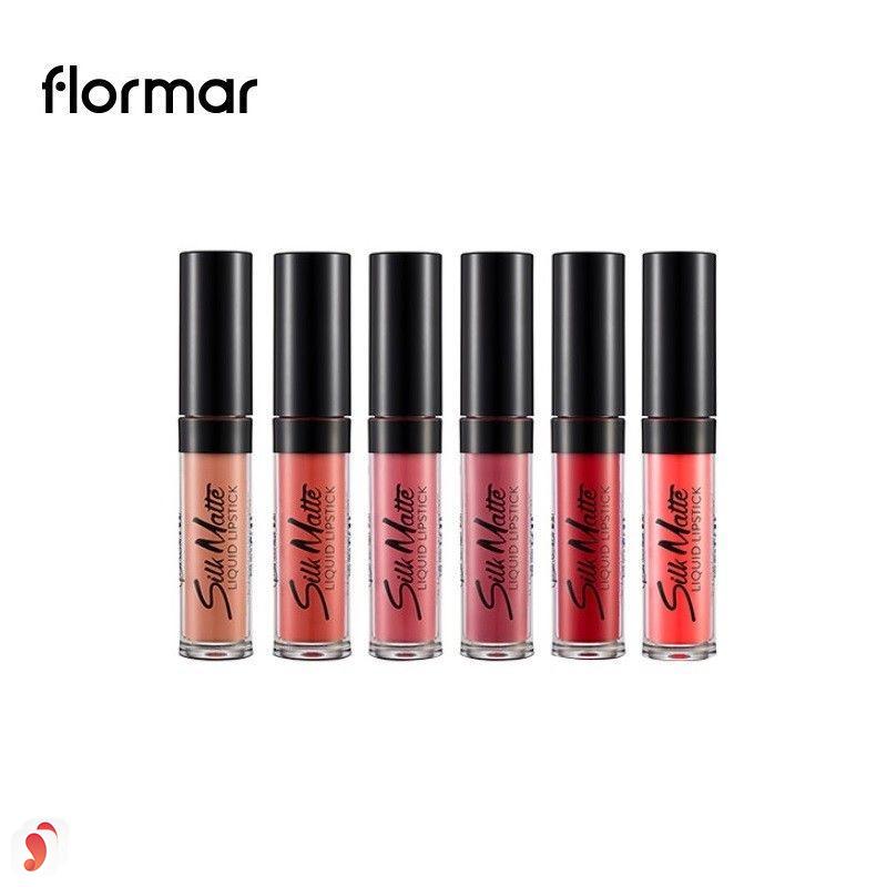 Review dòng son Flormar Silk Matte Liquid Lipstick 8