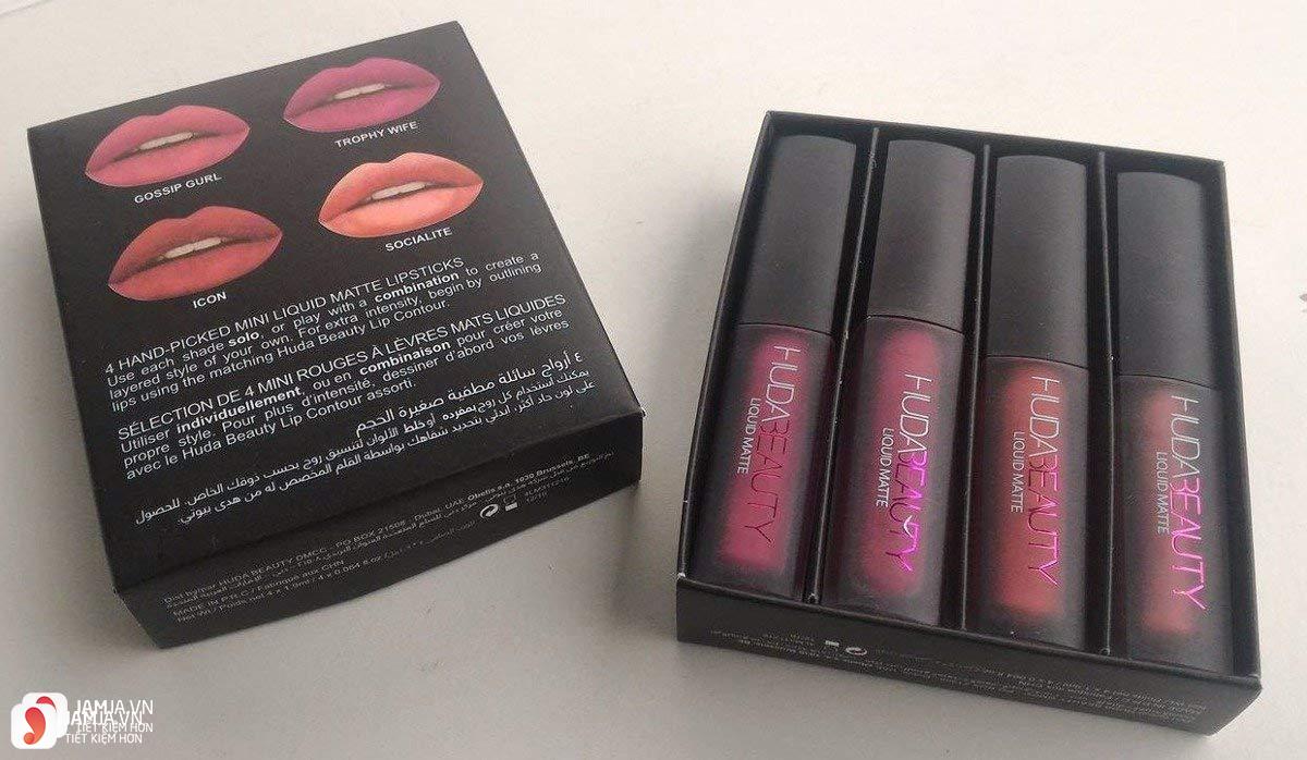 Review dòng son Huda Beauty Liquid Matte Lipstick 2