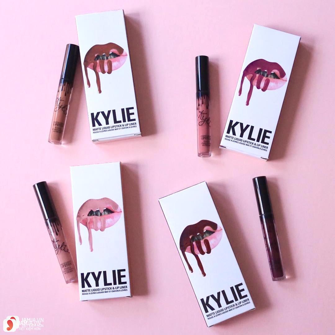 So sánh hai dòng son Huda Beauty Liquid Matte Lipstick với Kylie Lip Kit 3