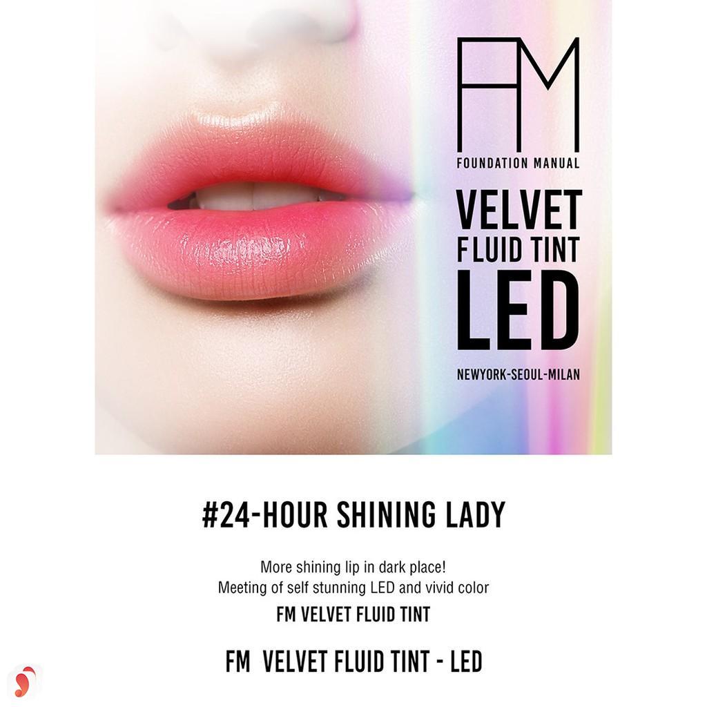Son FM Velvet Fluid Led Tint review chi tiết 4