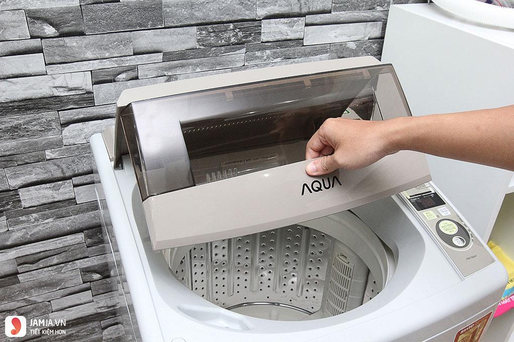 Máy giặt AQUA AQW- S80KT nắp rộng tiện ích