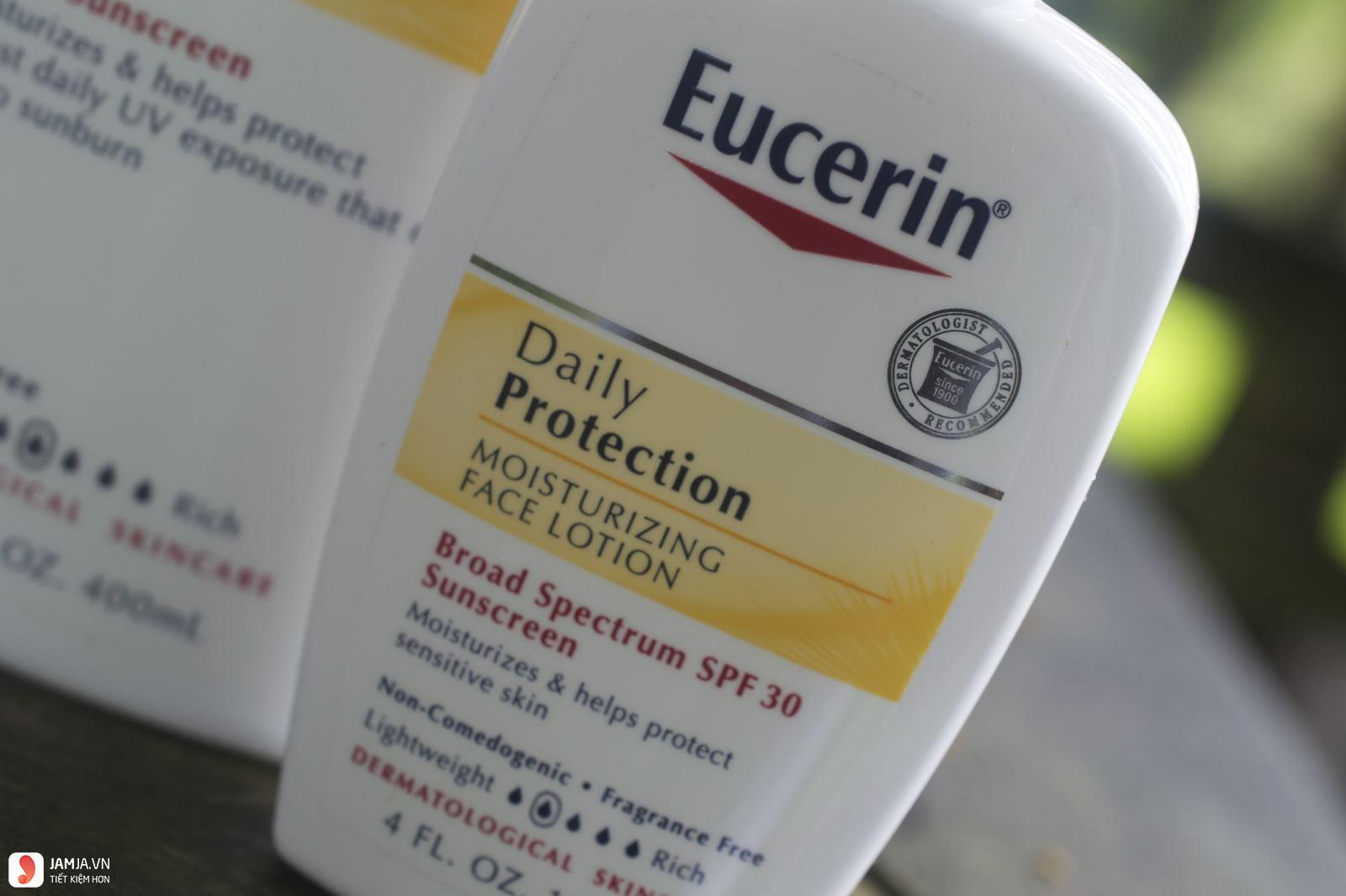 Eucerin Daily protection moisturizing lotion SPF 30