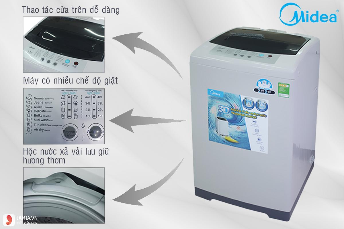 Máy giặt cửa trên Midea MAS-7201