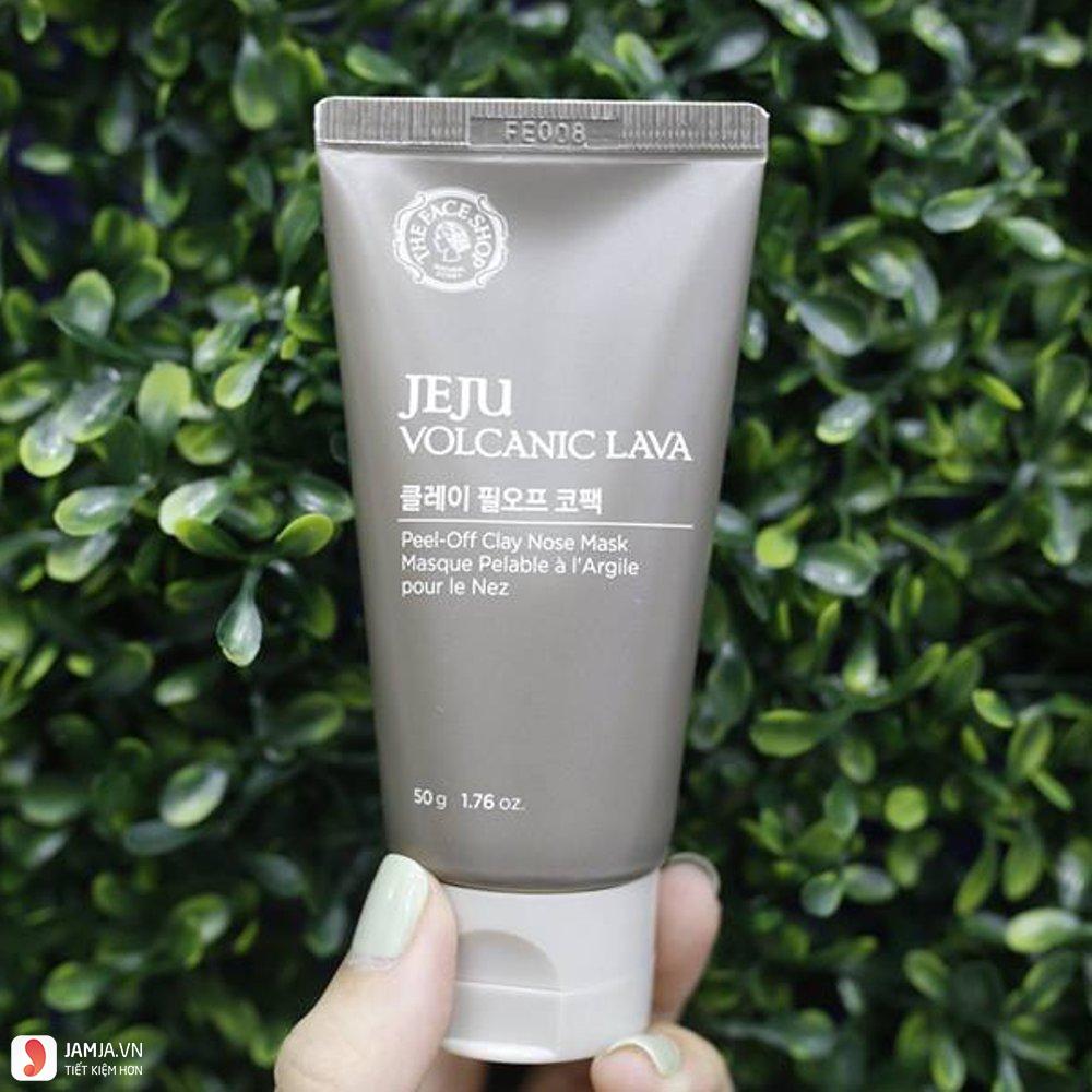 The Face shop Jeju Volcanic Lava Peel-off Clay Nose Mask 2