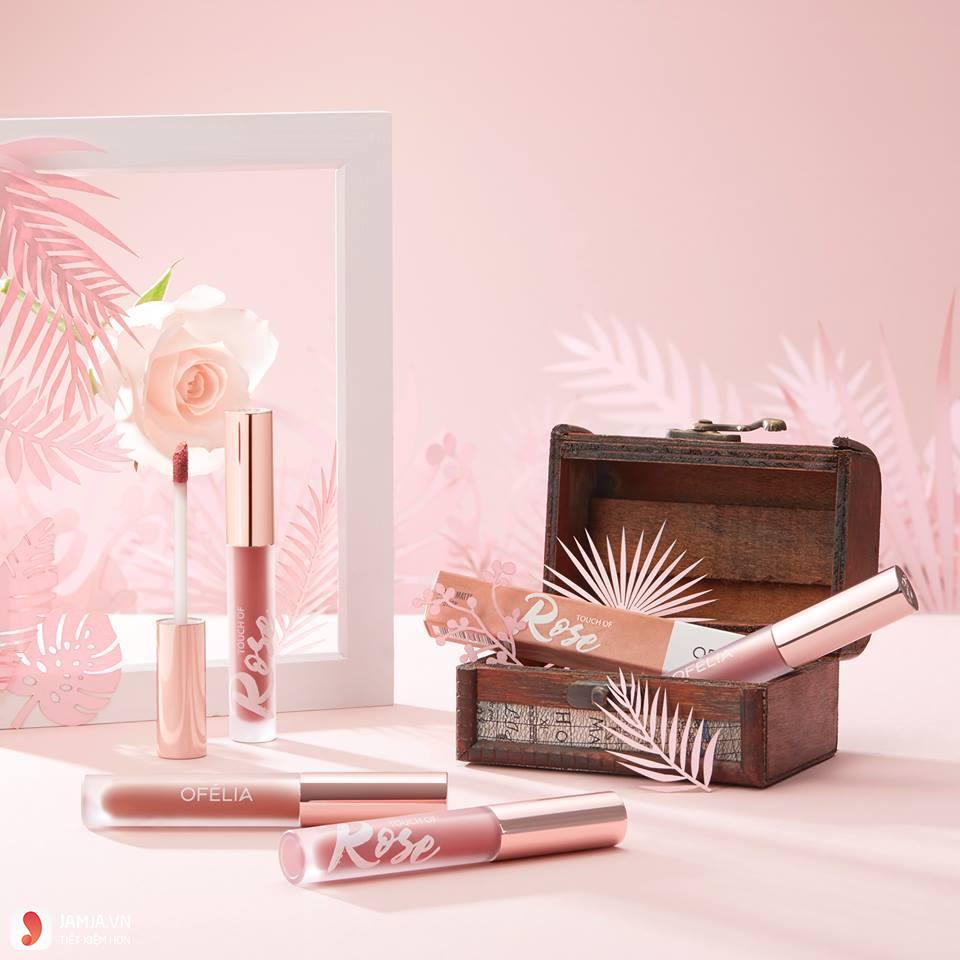 Bảng màu son Changmakeup -Ofelia Touch Of Rose 3