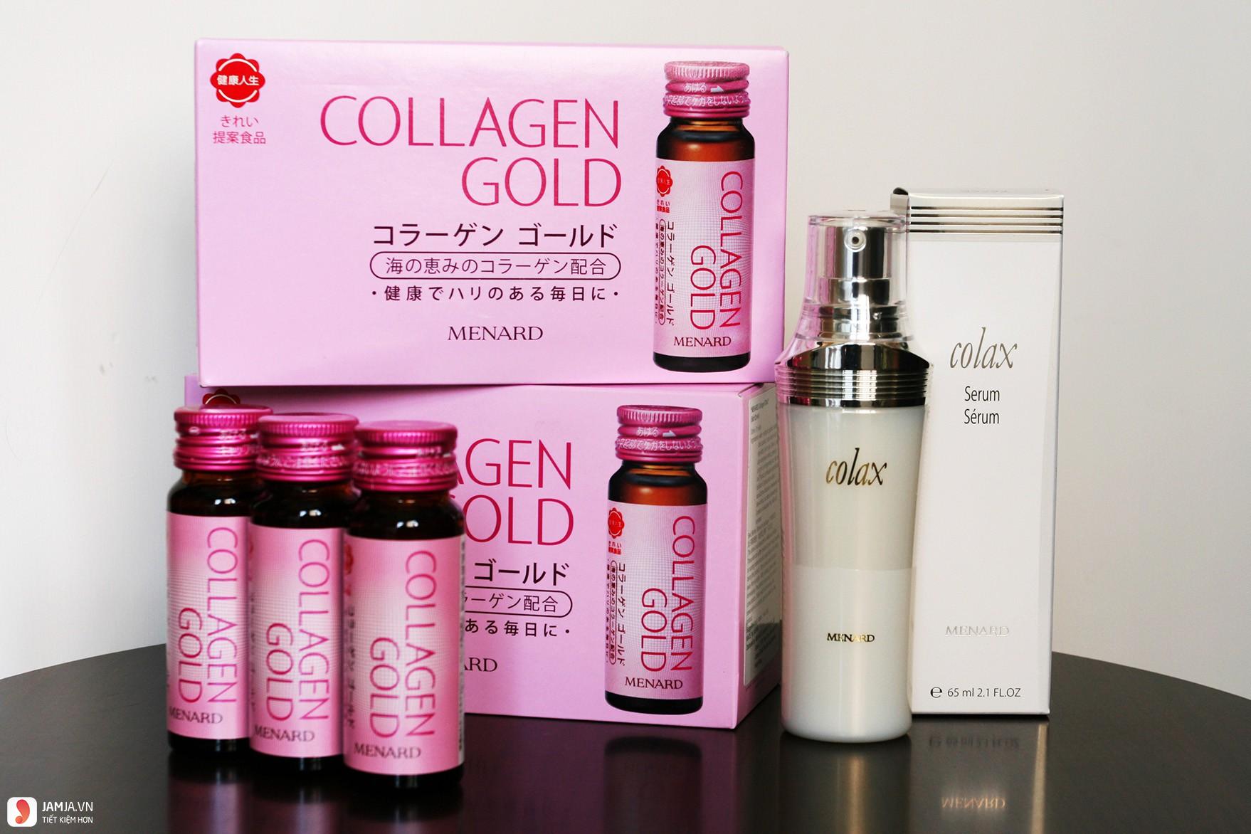 Cách sử dụng Collagen Gold Menard