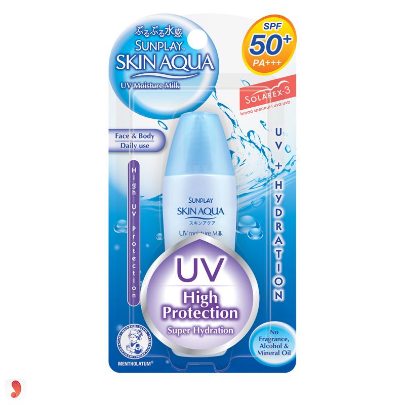 Kem chống nắng Sunplay Skin Aqua UV Moisture Milk 2