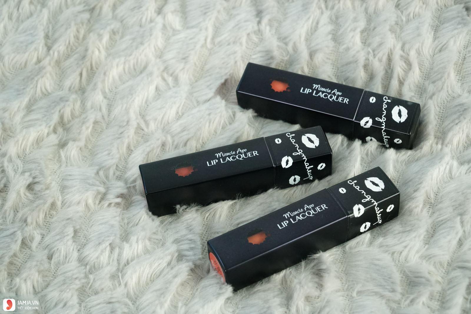 Review son miracle apo lip lacquer 1