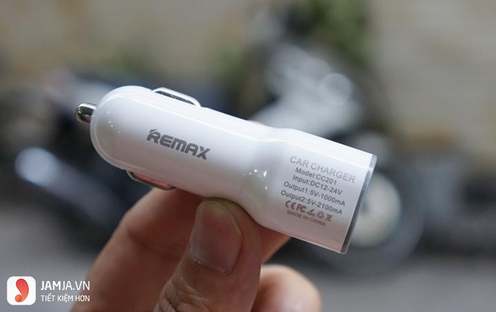 sạc điện thoại Remax CC20 ảnh 1 