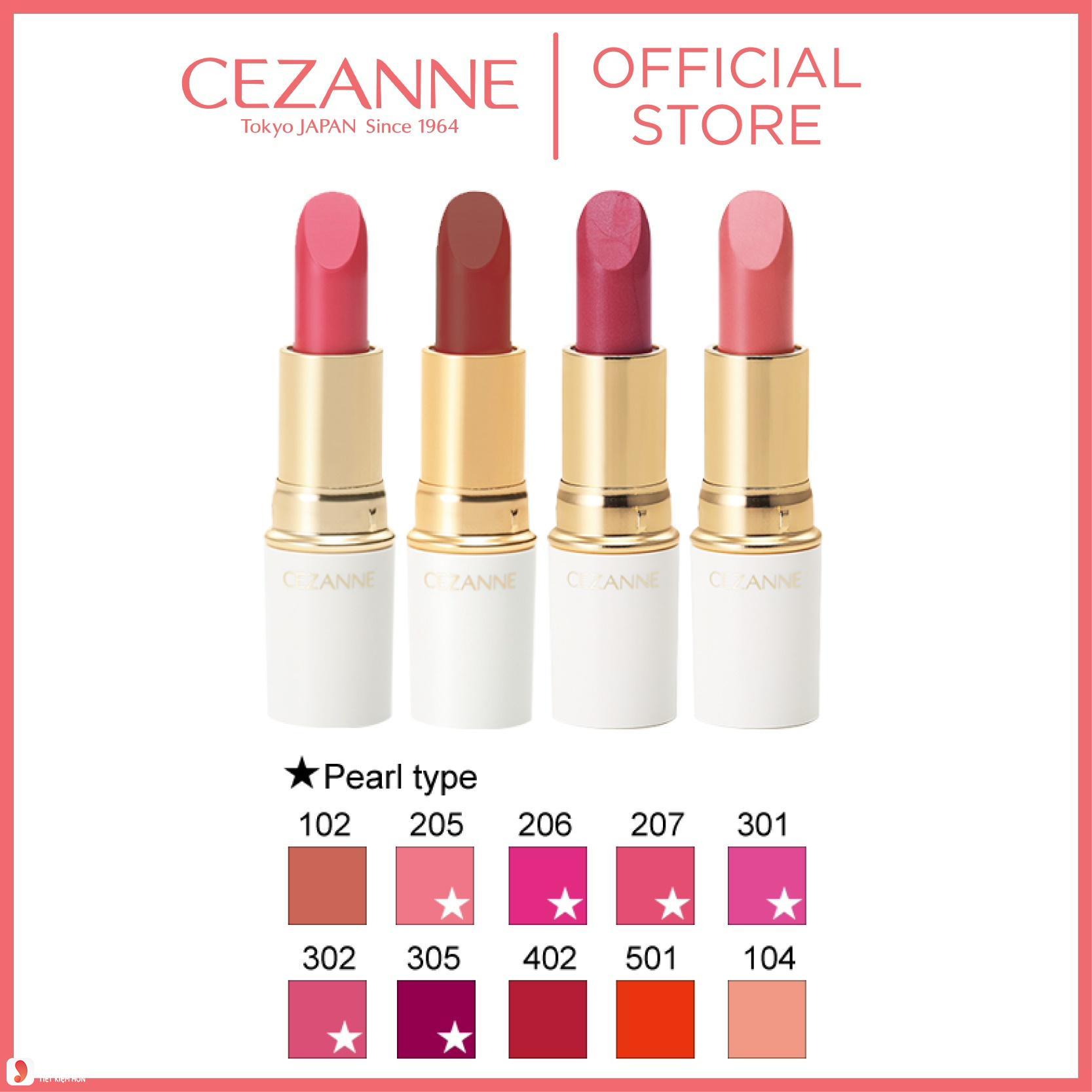 Son Cezanne Lasting Lip Color N màu nào đẹp nhất 1