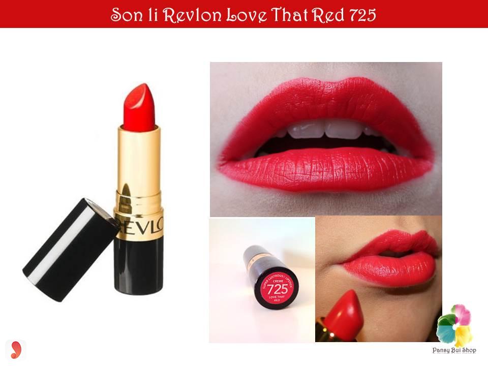 Son Revlon Superlustrous Love That Red