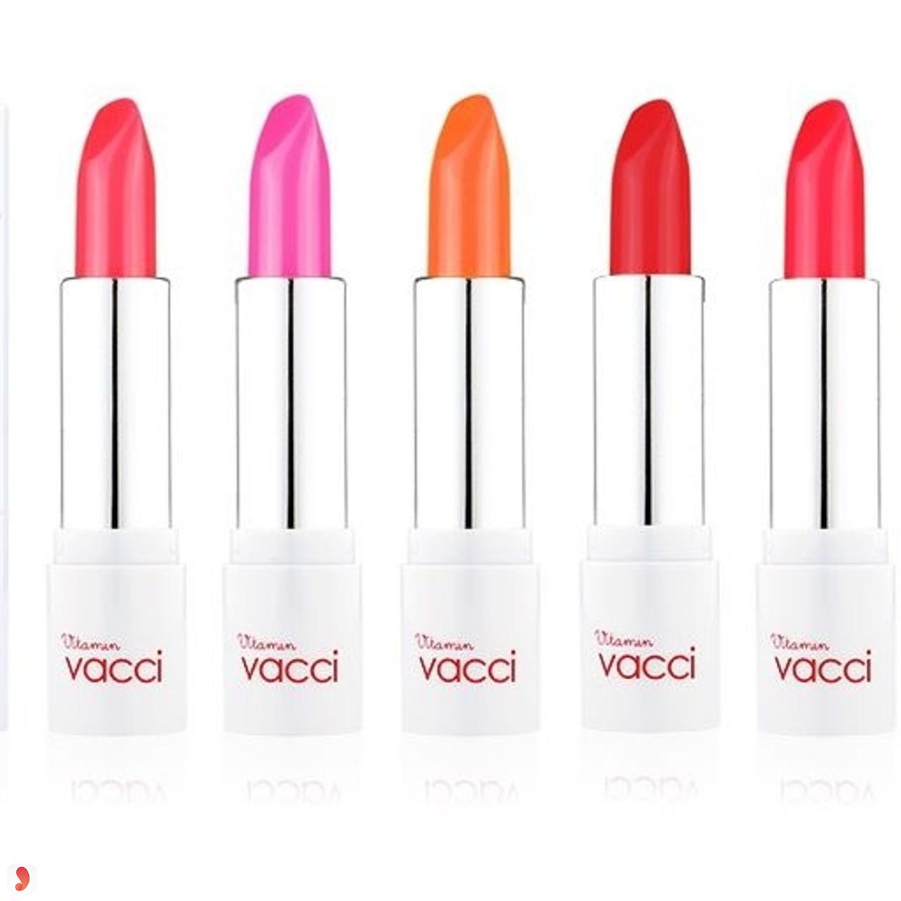Son Vacci Vitamin Tint Lipstick màu nào đẹp nhất 2