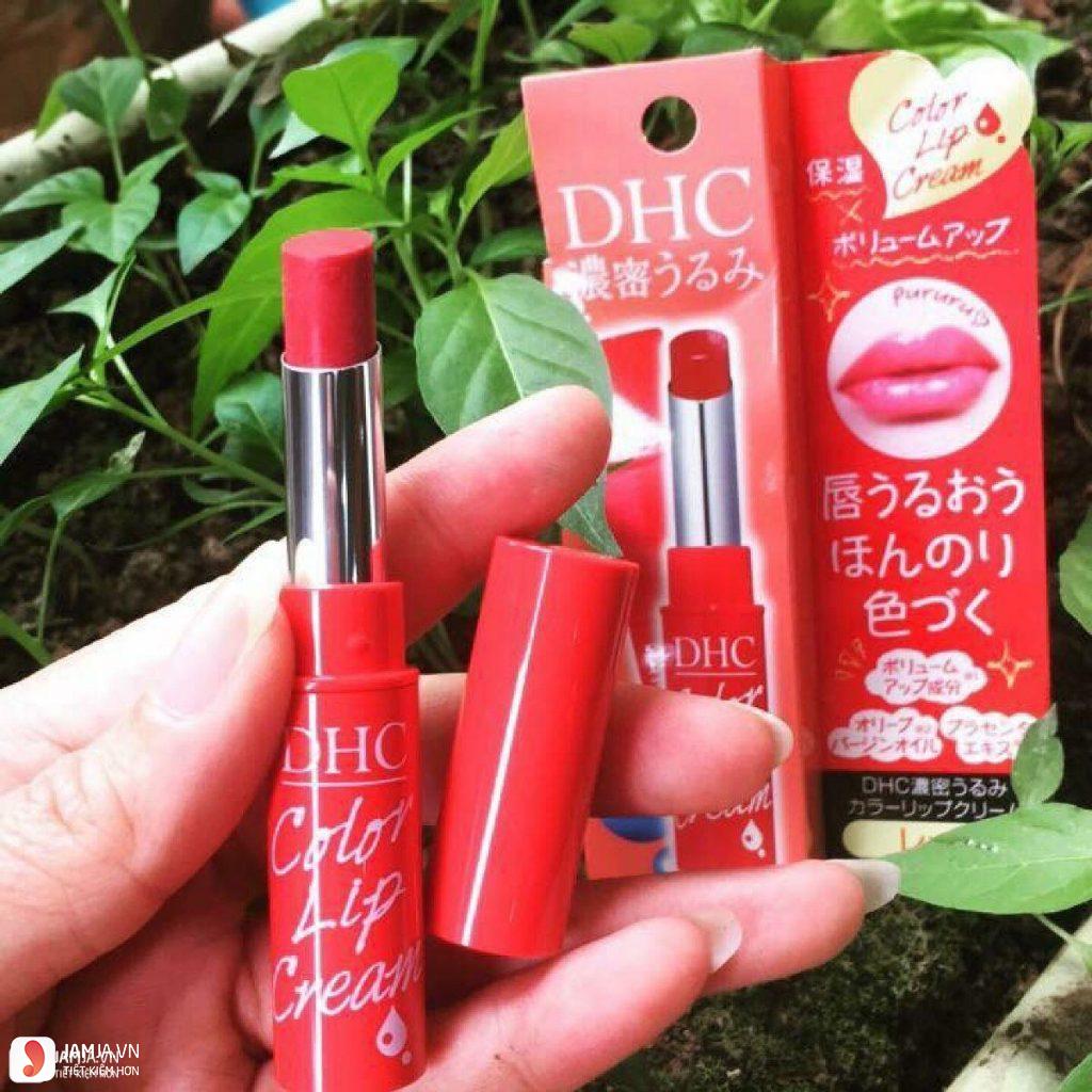 Son DHC Color Lip Cream Red 2